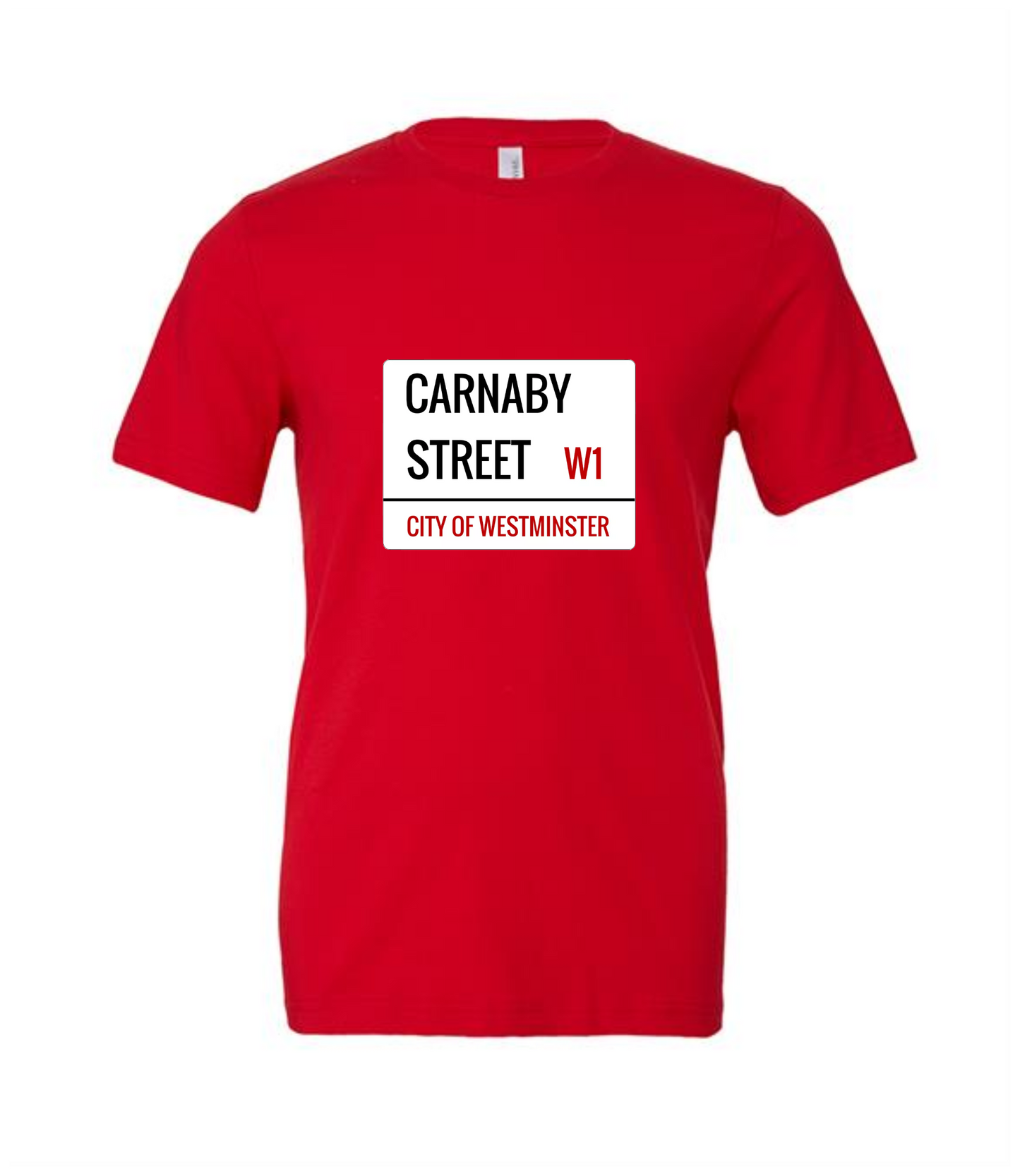 Carnaby Street on red