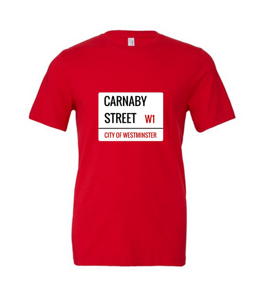 Carnaby Street on red